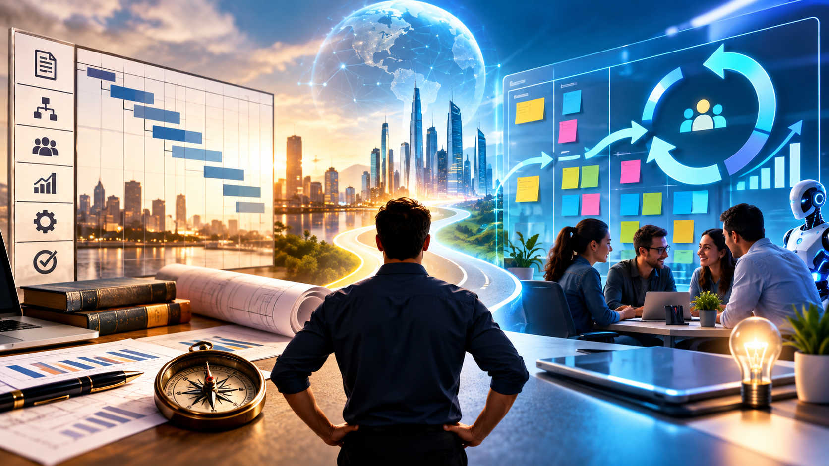 Project Management: Two Real Plans, Traditional and Agile preview